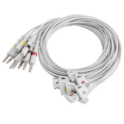 Fil d'Ekg de banane du CEI 4,0 des fils 989803129161 de l'équilibre ECG de Philips