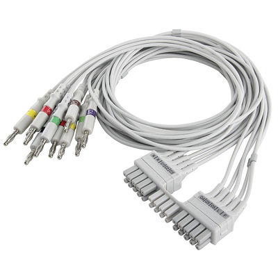 Fils de Mortara ECG 9293-041-50 fils d'électrocardiogramme de banane du CEI 4,0