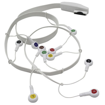 Câble de câble et de fils H3+ Mortara X12+ ECG de Mortara Holter ECG et fils