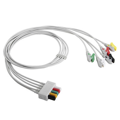 Fils de Mindray Datascope ECG 0012-00-1514-03 5 fil de connexion de l'agrafe ECG d'agrippeur d'avance