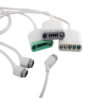 Delta compatible MS20093 d'infini de câble du câble ECG de tronc de Siemens Draeger ECG