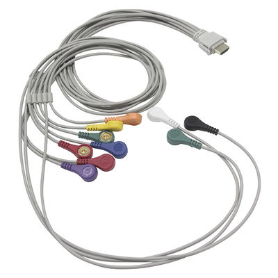 Câble d'avances de câble et de fils 10 de Vasomedical Biocare Holter ECG
