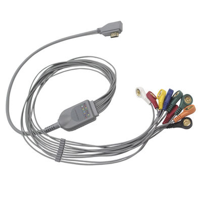Câble de tronc de l'avance TPU ECG de Medex ECG Holter Cable MAECG-200 10