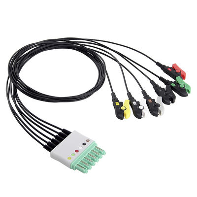 Fil de connexion translucide de l'avance IRM ECG du rayon X 5 de fil de radio de Siemens Drager