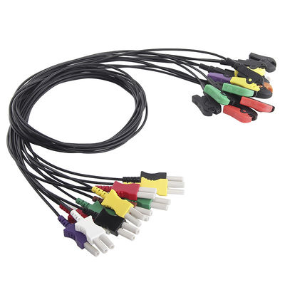L'avance IRM ECG de CT 10 de rayon X de laboratoires spatiaux usinent le fil de connexion de Radiotranslucent de câble
