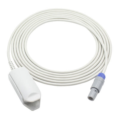 agrafe adulte réutilisable 6Pin de doigt du capteur SpO2 3F IRIS300 Phoene PM8300 de 3.00M TPU
