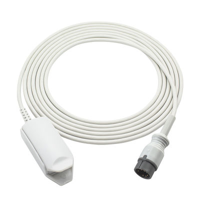 Sonde réutilisable du capteur SpO2 PM-7000C PM-7000D 6 Pin Adult Finger Clip SpO2 de Zoncare