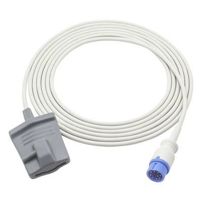 Agrafe SpO2 de Pin Digital Tech Adult Soft de la série 9 de la sonde A de capteur de Biolight SpO2