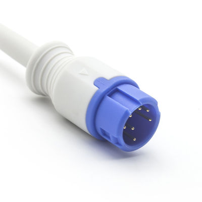 Sonde IMEC IPM9800 de Pin SpO2 du rond 7 du capteur 512FLH 115-012807-00 T5 T8 de Mindray Datascope SpO2