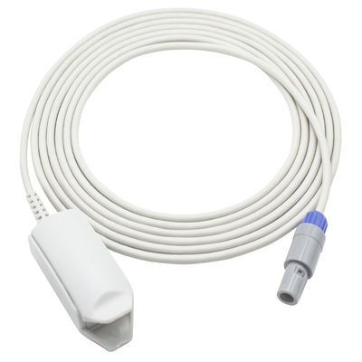 Sonde réutilisable du capteur SpO2 MCF-21L DK-8000D DK-8000L 6 Pin Adult Finger Clip SpO2 d'Adecon