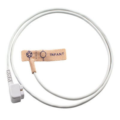 Tissu de bout droit adulte jetable jetable de peau de nouveau-né du capteur 570SD d'oxymètre d'impulsion du capteur SpO2 6pin de CSI