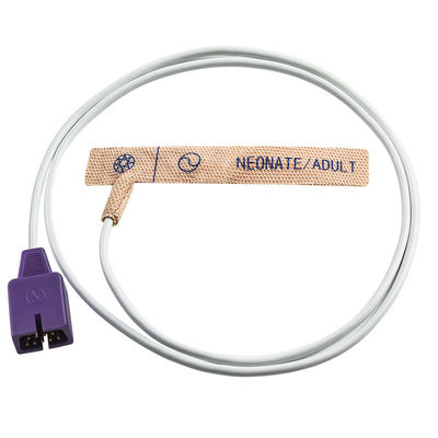 Sonde SpO2 jetable jetable de tissu de bout droit de peau du capteur SpO2 PM10N NPB-3910 de N-ellcor Oxi-max DB9 9pin MAX-N