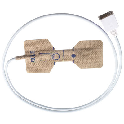 ISO13485 Datex Capteur SpO2 jetable Tissu non tissé pour adultes et nouveau-nés
