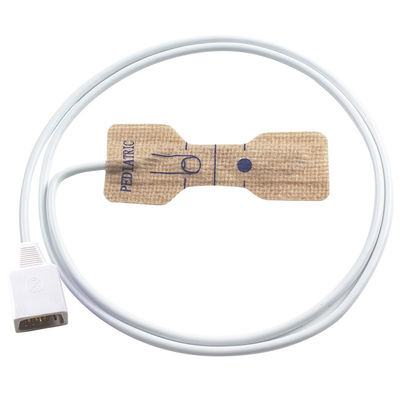ISO13485 Datex Capteur SpO2 jetable Tissu non tissé pour adultes et nouveau-nés