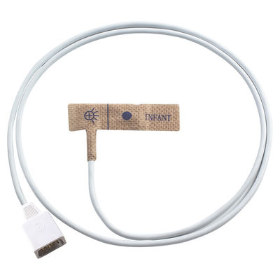 ISO13485 Datex Capteur SpO2 jetable Tissu non tissé pour adultes et nouveau-nés