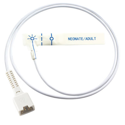 Novametrix 513 710 6pin sonde jetable SpO2 du capteur 715 de mousse blanche pédiatrique jetable de MARS SpO2
