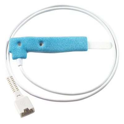 Sonde SpO2 jetable bleue de Spong SpO2 de nouveau-né infantile jetable de la sonde de Novametrix 715 MARS 710