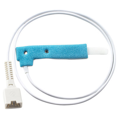 Sonde SpO2 jetable bleue de Spong SpO2 de nouveau-né infantile jetable de la sonde de Novametrix 715 MARS 710