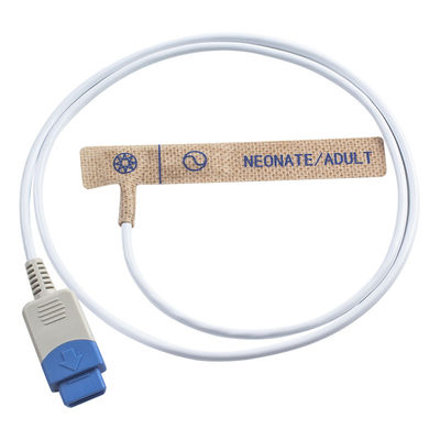 Sonde SpO2 jetable du capteur SpO2 d'Ohmeda TS-AP-10 TS-AP-25 de datex de textile tissé adulte jetable de 3800 3900 /Neonate non
