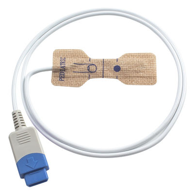 Sonde SpO2 jetable du capteur SpO2 d'Ohmeda TS-AP-10 TS-AP-25 de datex de textile tissé adulte jetable de 3800 3900 /Neonate non