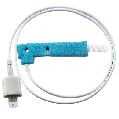 Sensor à usage unique SpO2 de classe II Adulte / néonatale bleu Spong DB 6 épingles