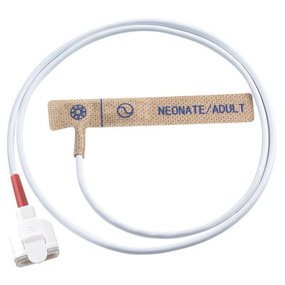 Capteur SpO2 jetable de la série rouge en tissu non tissé 11 broches DB9