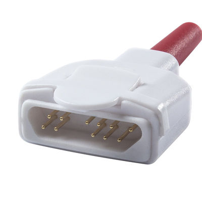 Capteur SpO2 jetable de la série rouge en tissu non tissé 11 broches DB9