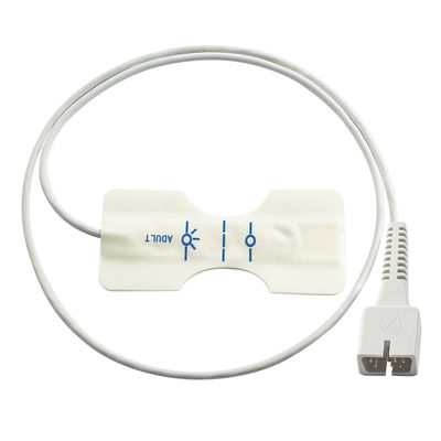 Sensor à usage unique SpO2 pédiatrique de technologie numérique mousse blanche pour ECG1200G PM50 PM60D