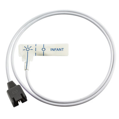 Capteur SpO2 pédiatrique jetable DB9 9Pin pour Rad-7 Rad-8 85CM