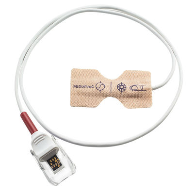 Tissu étirant pour la peau à capteur Spo2 jetable