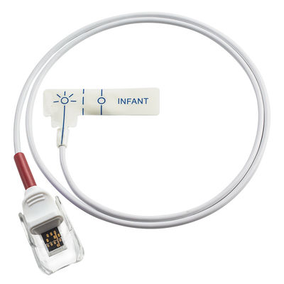 pour le M-asi-MOIS les nouveaux 4476 4001 4075 RD ONT PLACÉ la mousse blanche pédiatrique d'arc-en-ciel du capteur spo2 jetable rouge de technologie