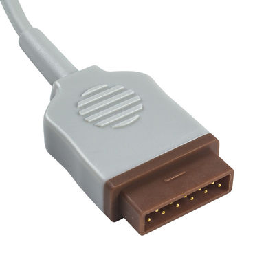 GE Marquette 2016998-001 câble d'adaptateur de température câble de sonde de température à 11 broches