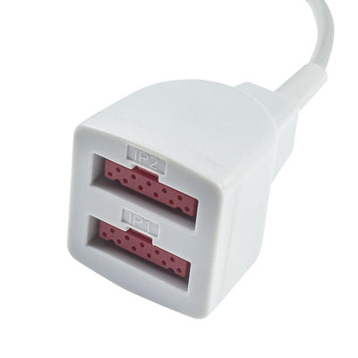 GE Marquette 	Câble d'extension du transducteur 2103966-001 11pin du câble 2005772-001 d'adaptateur d'IBP double