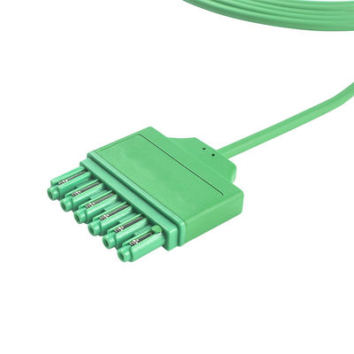 Câble Pin Connector simple de tronc d'extension de Drager ECG de câble d'adaptateur de tronc de Siemens Draeger MS16256 6Lead ECG