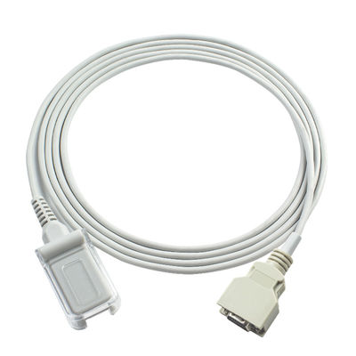 Câble d'adaptateur de câble de la technologie 2.4m TPU de Digital de câble de capteur du dauphin SpO2