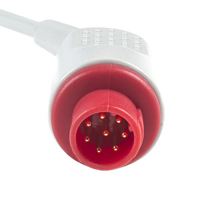 Câble de Pin Connector ECG de l'agrafe 8 du CEI d'avance de câbles et de fils 5 de Bionet BM3/5 ECG