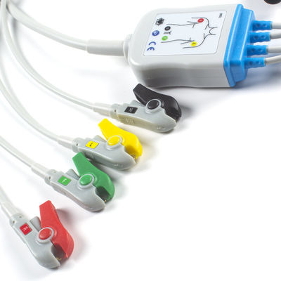 Le CEI de membre de câble de Corpuls 3 ECG et d'avance des fils 4 coupent 11pin le câble du connecteur ECG
