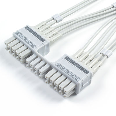 Fils de Mortara ECG 9293-041-50, 9293-046-60 fils d'électrocardiogramme de banane du CEI 4,0