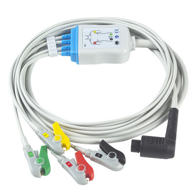 Le CEI de membre de câble de Corpuls 3 ECG et d'avance des fils 4 coupent 11pin le câble du connecteur ECG