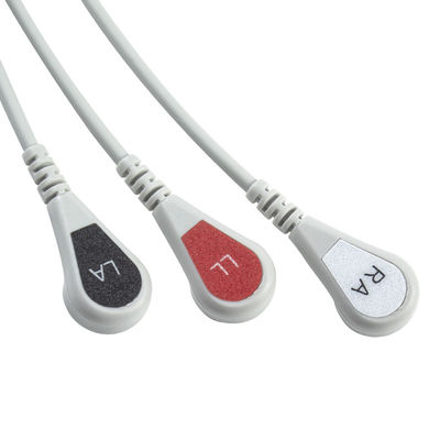 Câble de la rupture ECG de câbles et de fils 3Lead M1735A de Philips 8Pin ECG