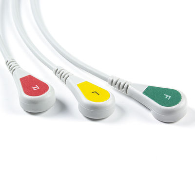 GE Marquette 2021141-002 2001292-001 câbles du connecteur ECG de la rupture 11pin du CEI d'avance de câbles et de fils 3 d'ECG