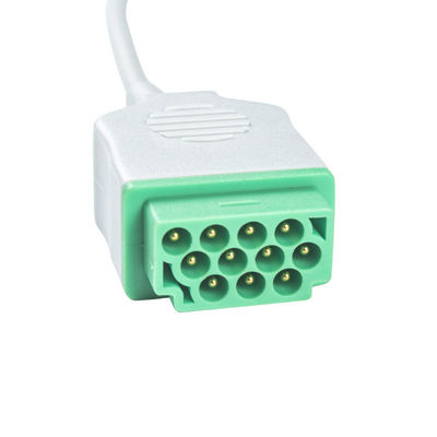 Câble du connecteur ECG de la rupture 11pin du CEI d'avance de câbles et de fils 5 de GE Marquette CBM-05NA-10AS-0001 ECG