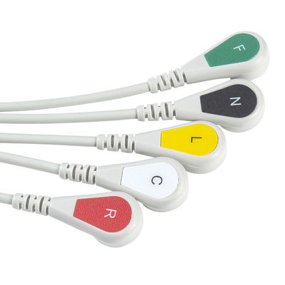 Câble du connecteur ECG de la rupture 11pin du CEI d'avance de câbles et de fils 5 de GE Marquette CBM-05NA-10AS-0001 ECG