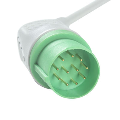 Le connecteur ECG de câbles et de fils 11pin de Nihon Kohden TEC-7631C ECG câblent la rupture du CEI de 5 avances