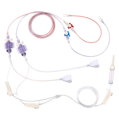 Type de PB de PVB double double transducteur envahissant jetable de tension artérielle pour le câble d'adaptateur d'IBP