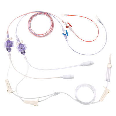 Type de transducteur de Mindray IBP double double transducteur jetable de tension artérielle pour le câble d'adaptateur d'IBP
