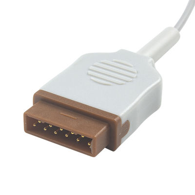 La sonde de la température câblent des soins de santé Marquette Temperature Adapter Cable de GE que B650 se précipitent 4000 SOLAIRES
