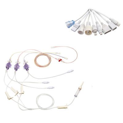Transducteur IBP jetable de type Mindray Ternary Transducteur de pression artérielle