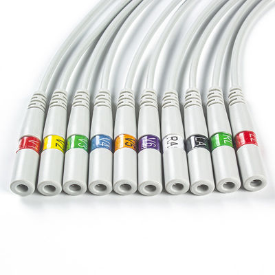 Banane de pièces d'ECG pour casser le connecteur d'électrode des adaptateurs 9281-002-50 4mm ECG de tresse d'adaptateur d'ECG