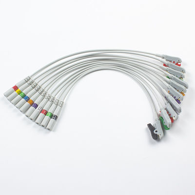 Rupture des adaptateurs 989803101701 40498E 4.00MM ECG de tresse de pièces d'ECG à l'adaptateur de prise de banane